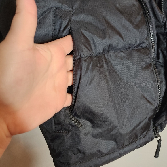 Double Down Black Down Puffer Coat Size Large Steve & Barry's - Picture 9 of 16